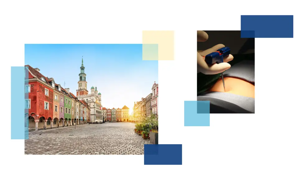 Poznań - widok na stary rynek